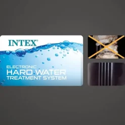 Best INTEX Bubbelpool rund PureSpa 216x71 cm 6 personer Spa & Utomhusbad