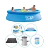 New Intex Easy Set Runt 305x76 cm - 6-delat - Simbassäng Plus Tillbehör Pooler