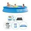 Intex Easy Set Runt 305x61 cm - 6-delat - Simbassäng Plus Tillbehör