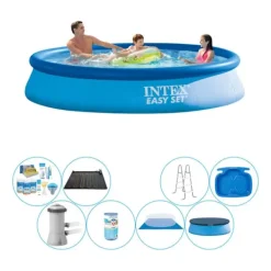Best Intex Easy Set Runt 366x76 cm - Swimming Pool Super Deal Pooler