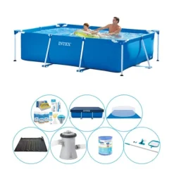 Hot Intex Frame Pool Swimming Pool Super Deal - 260 x 160 x 65 cm Pooler