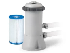 Viking Choice Intex ovanjordspool - 366x76cm - filterpump & tillbehör - grå