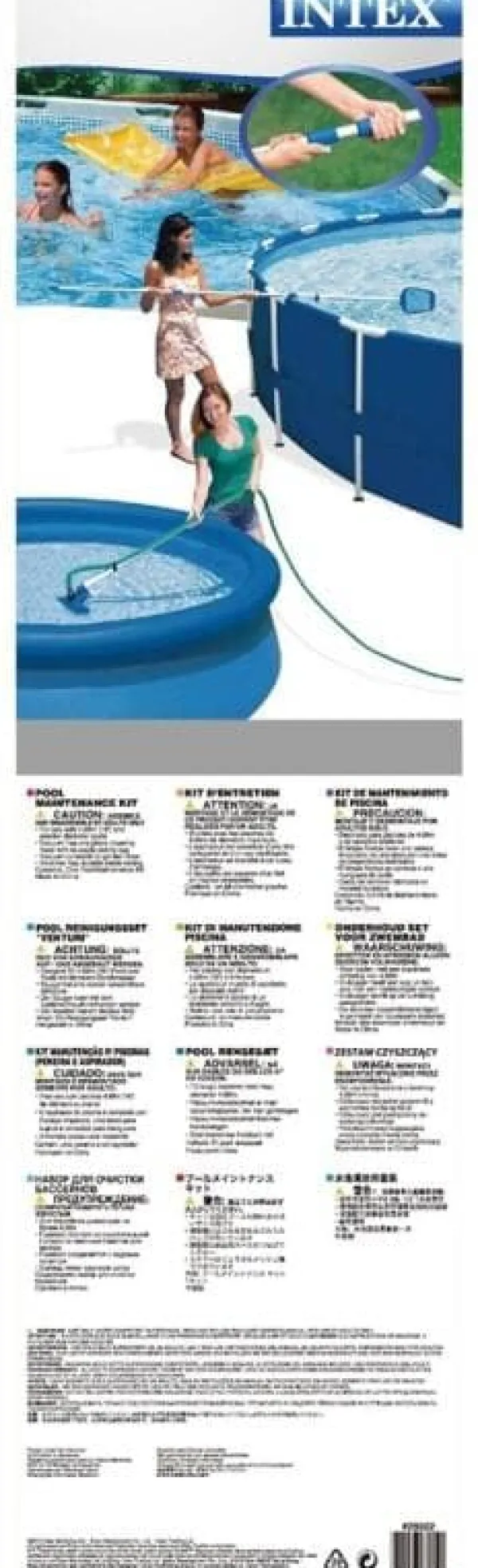 INTEX Poolskötarset
