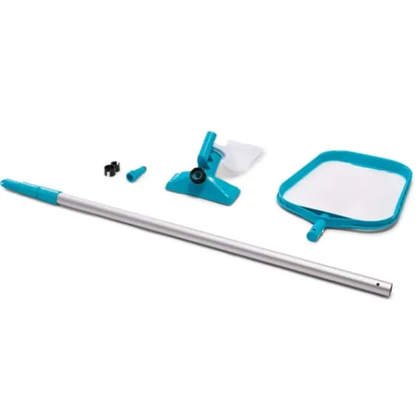 Best Intex rektangulär ram swimmingpool - 260 x 160 x 65 cm - Blå - ingår Tillbehör CB97 Pooler