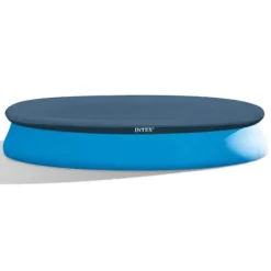 Hot Intex Rund Uppblåsbar Easy Set Pool - 457 x 84 cm - Blå - Inklusive Tillbehör - CB18 Pooler