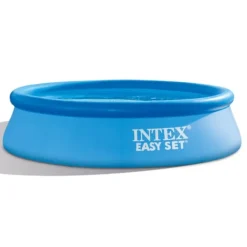 Best Intex Rund Uppblåsbar Easy Set Pool - 305 x 76 cm - Blå - Ingår Tillbehör CB2 Pooler