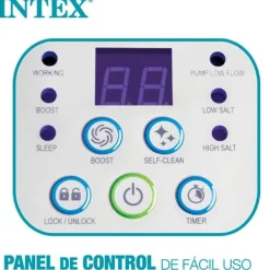 Intex Salt Klorinator För Pooler Upp Till 17 M³ Vit