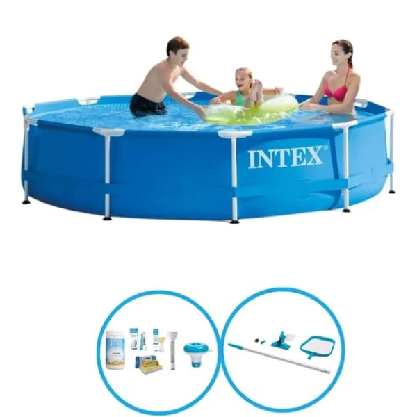 Intex Simbassäng Metallstomme 305x76 cm - Poolset Pooler