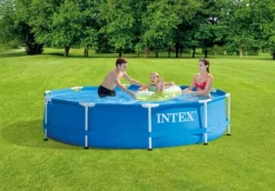 Intex Simbassäng Metallstomme 305x76 cm - Poolpaket