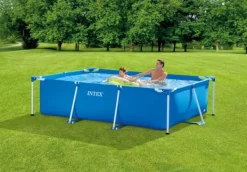 Discount Intex simbassäng rektangulär ram 260x160x65 cm - poolset Pooler