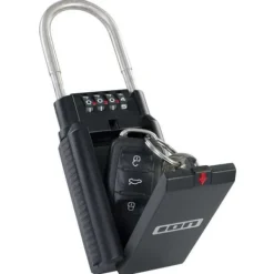 Clearance Ion Hänglås Keysafe Svart Kassaskåp