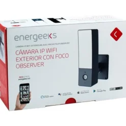 IP-kamera WiFi Utomhus 1080p med Spot Observer i - energeeks