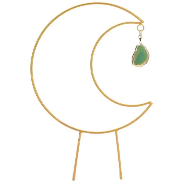 Outlet Iron Flower Ram Plant Climbing Vine Moon Bracket Plant Trellis Krukor & Växtbehållare