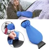 Is- och snöskrapa med värmande handske - Perfekt för kalla vinterdagar! Snöborttagning