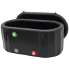 Outlet Isbad & kallbadkar - Uppblåsbar portabel badbalja - 132×70×54 cm - Med isolerat lock - 275 l - För vuxna - Plast - Svart Spa & Utomhusbad