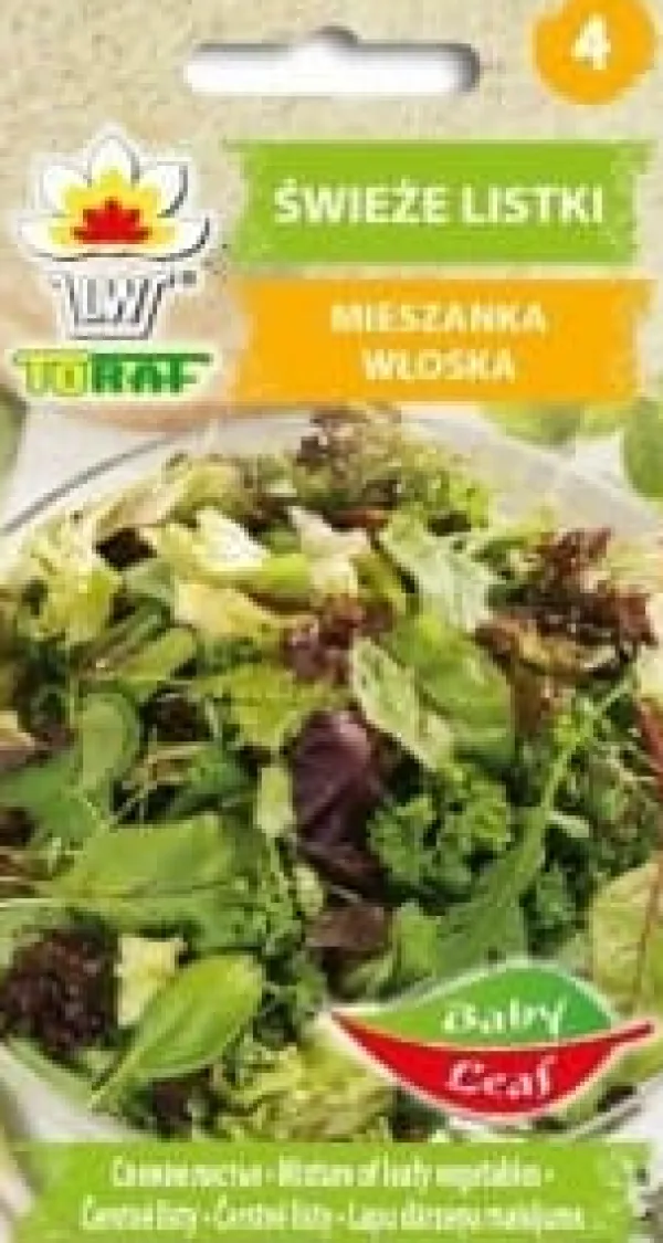 Italiensk blandning - basilika, oregano, timjan, salta