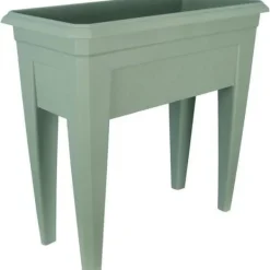 Online IZIGARDEN 60 cm blom-/gröd-/grönsakslåda - 50 % återvunnen - Lergrön Krukor & Växtbehållare
