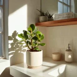 Jadeväxt - 2-pack - Crassula ovata - Höjd 15-25cm - ø12cm