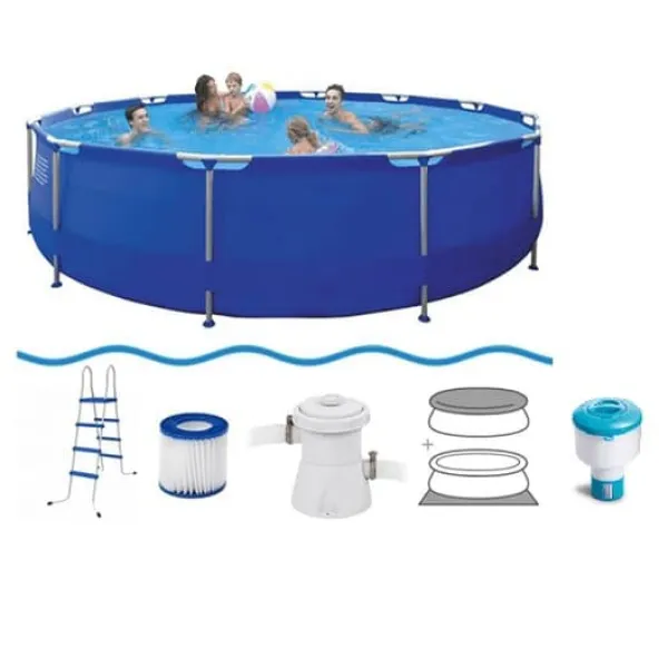 Outlet Jilong Avenli - Pool Med Filterpump - 450 X 90 Cm - Komplett Pooler