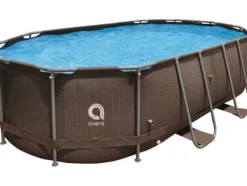 JiLong Trädgårdsbassäng JILONG Super Rattan 427x275x100 cm