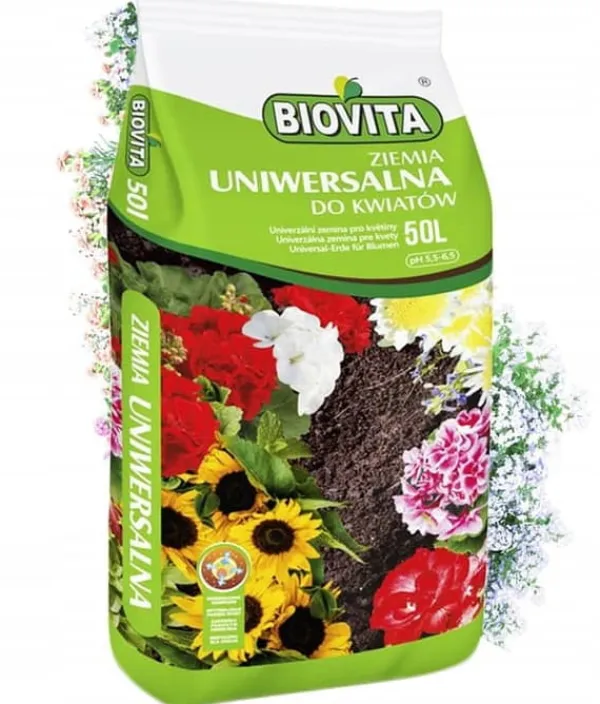 Jord för pelargoner och balkongväxter 50L