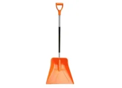 Discount Jordbruksspannmålsskyffel på metallhandtag med remsa / TEGER (förpackning om 15) Snöborttagning