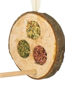 Hot JR FARM - Disc Trio - läckra godbitar för lek och mums för alla papegojor 70g För Fåglar & Småvilt