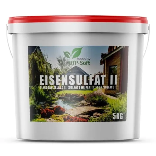 Best Järn(II)sulfatheptahydrat, gräsgödsel mot mossa, gräsgödsel mot sniglar, 5 kg Gödningsmedel