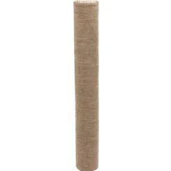 Juterulle 1x25 m - Ekologisk Jute för Hantverk och Dekor | Färg: Naturlig | Storlek: 1x25 m