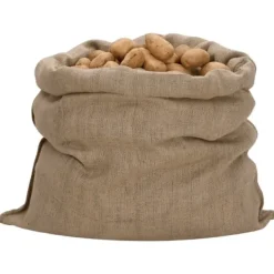 Outlet Jutesäckar 10 st 100x110 cm 100 % jute 340 gsm Jord & Sand
