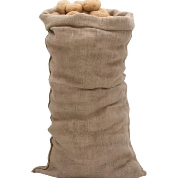 vidaXL Jutesäckar 5 st 65x135 cm 100% jute 220 gsm