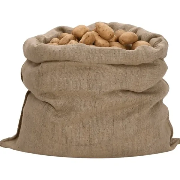 vidaXL Jutesäckar 5 st 100x110 cm 100% jute 340 gsm