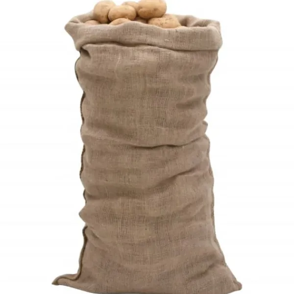 Sale Jutesäckar 30-pack - Ekologiska och Multifunktionella | Storlek: 65x135 cm | Material: 100% Jute, 220 gsm Trädgårdskorgar