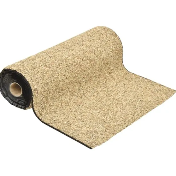 Kantmatta för trädgårdsdamm - Slitstark och naturlig design | Storlek: 300x60 cm | Färg: Sand