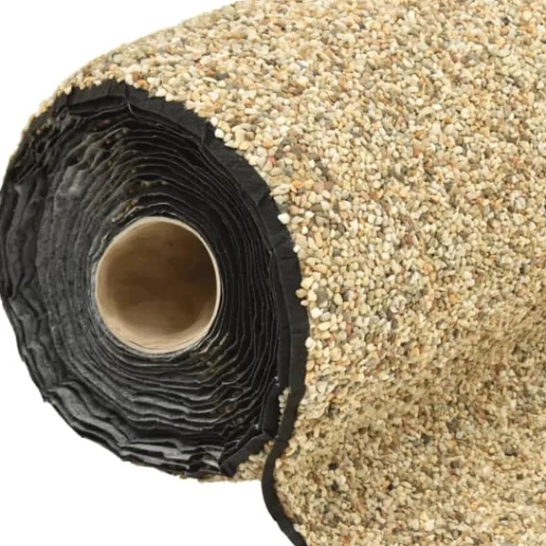 Kantmatta i naturlig sand för bäck och damm | Storlek: 250x60 cm
