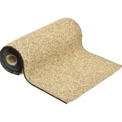 Kantmatta naturlig sand 250x40 cm Fontäner & Dammar