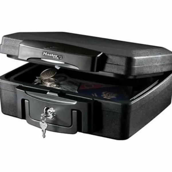 Online Kassaskåp Master Lock H0100EURHRO 4,9 L Svart Kassaskåp