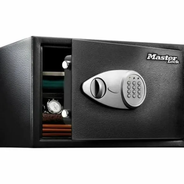 Kassaskåp Master Lock Svart Svart/Grå Stål
