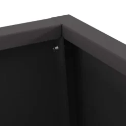 New Kegelformad vedeldad kamin i svart stål | Storlek: 50x35x100 cm | Utomhusvärme & atmosfär Vedeldade Kaminer
