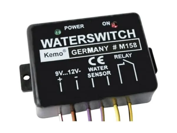 Kemo M158 Vattensensor Byggnadsmodul 9 V/DC, 12 V/DC