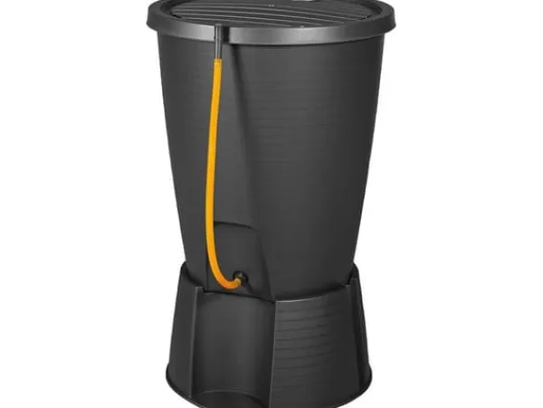 Outlet KETER REGNTANK INDIGO VATTEN MEN + PAGRINDINIS GRAFITAS 200 L Regntunnor