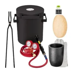 Online 6Kg kopparkapacitet 1350°C professionell propanmetallsmältugn, snabb/effektiv uppvärmning, utmärkt värmeisolering, hög säkerhet, kompletta tillbehör | CDON Tillbehör Till Vedeldade Kaminer & Öppna Spisar