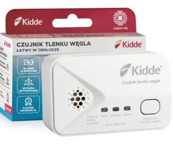 New KIDDE 2030-DCR kolmonoxidsensor Rök- & Koloxiddetektorer