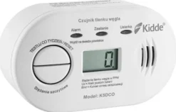 Kidde K5DCO DPM Kolmonoxidsensor med LCD-skärm