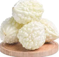 Discount Kinesiska bittermelon vita pärlfrön för hemträdgård 10+ st Fröer & Lökar