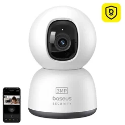 Kit för övervakningskamera - videosövervakningspaket Baseus Inomhuskamera P1 Lite 2K (vit)