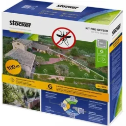 New KIT PRO GEYSER 100 M Ø 6 MM STOCKER Insektsmedel & Djuravvisande Medel