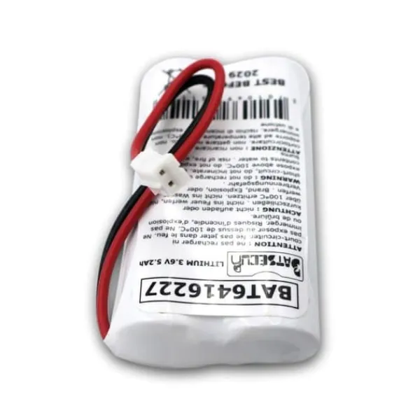 Sale Kit säkerhet BatsÉcur - BAT6416227 - BATSECUR - Batteri Alarma Kompatibel med 6416227 BP DME-DMBE Tyxal+ - 3.6V 5.2Ah LiSoCl2 Brandlarm