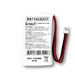 Sale Kit säkerhet BatsÉcur - BAT6416227 - BATSECUR - Batteri Alarma Kompatibel med 6416227 BP DME-DMBE Tyxal+ - 3.6V 5.2Ah LiSoCl2 Brandlarm
