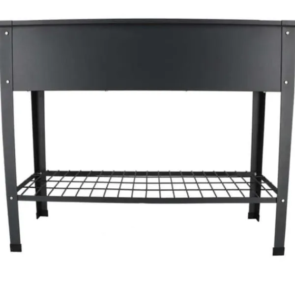 Köksland - Varumärke - Antracitmetal - 100,5 x 40,5 x 80,5 cm - Volym 80L - Lastkapacitet 40kg